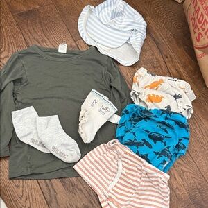 Kate Quinn Olive Green Kids Shirt, super soft and stretchy